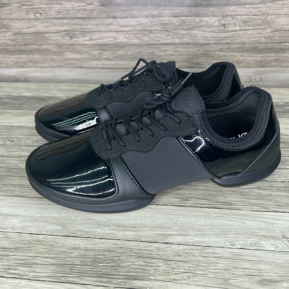 Fuego X DH Derek Hough Black Low-top Dance Sneakers Womens 10.5 Mens 9